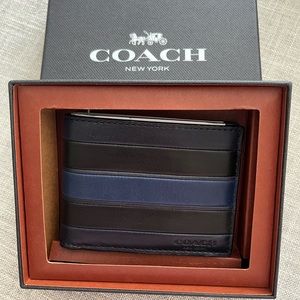 Coach men’s billfold wallet